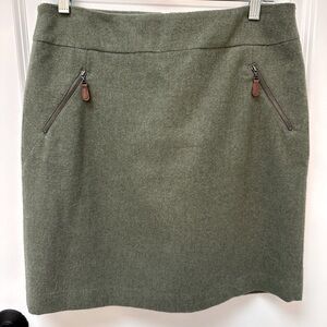 Tweed felt skirt. Talbots. 10P